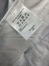 Calvin Klein Men Slim-Fit White Herringbone Non-Iron Dress Shirt Size 14.5 32/33