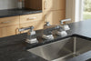 Moen TV6220 Boardwalk Chrome Two-Handle High Arc Widespread Bathroom Sink Faucet