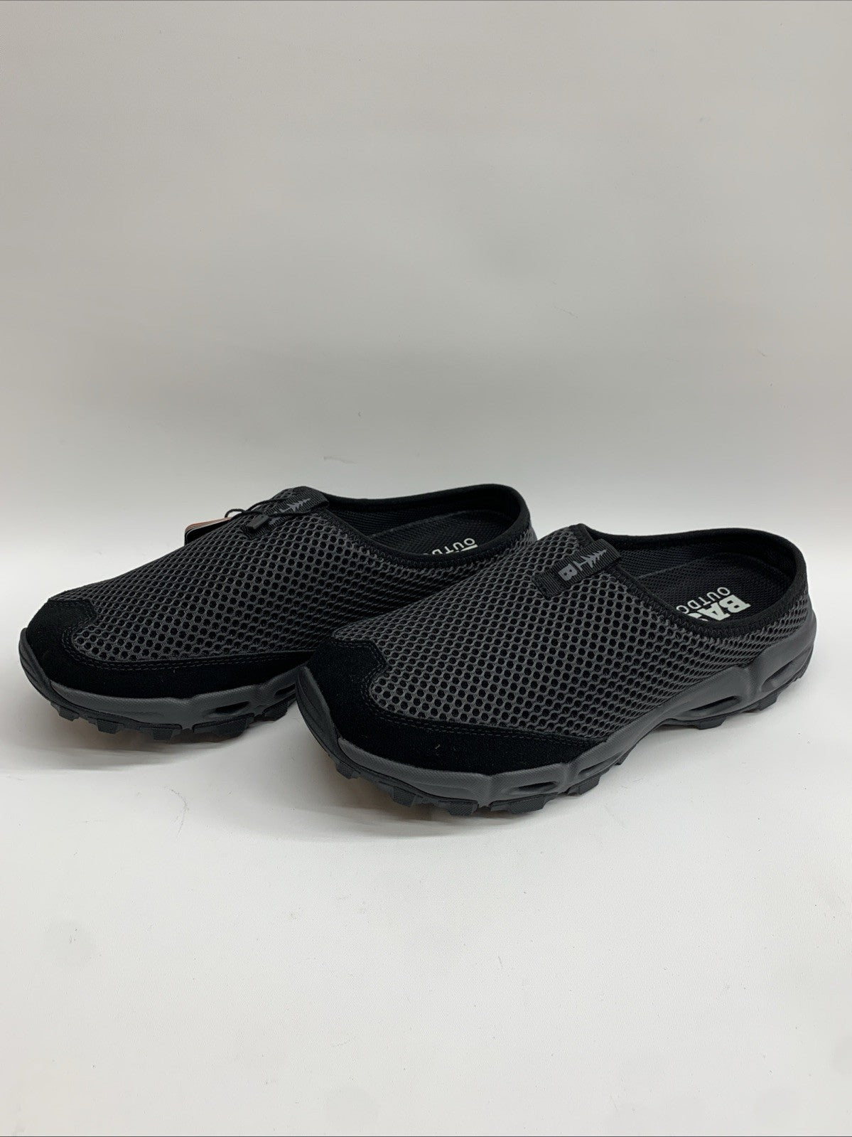 Bass Outdoor Women's -Auqua Mesh Slide / Slip On - Asphalt: BA22A310 Size 7.5