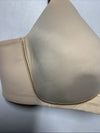 Vanity Fair Beauty Back Smoother full-figure wirefree beige bra in size 44B, with smooth underband and supportive straps.