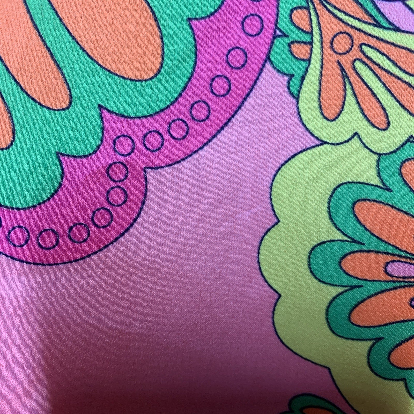 Trina Turk Women's Floral Short Puff Sleeve Classic Casual Shift Dress Size 4