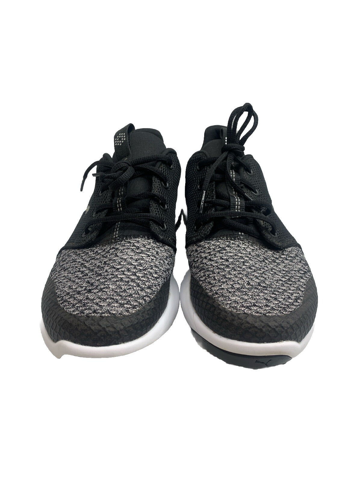 Puma Mens Grip Fusion Sport 191207-01 Black Running Shoes Sneakers Size 9.5