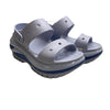 Crocs Classic Mega Crush Platform Sandal White Blue Unisex-Adult Women 9 Men's 7