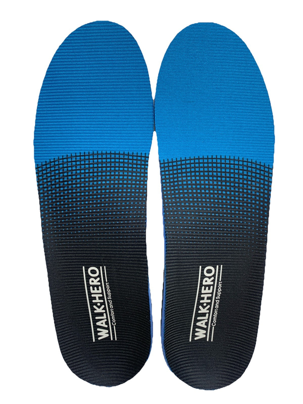 Walk Hero Size Mens 7-7.5 Women's 9-9.5 Medical Orthotic Insoles Support 1 Pair