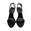 Nine West REINA3 Heeled Sandals Size 8M Black Open Toe for Formal, Wedding, Date