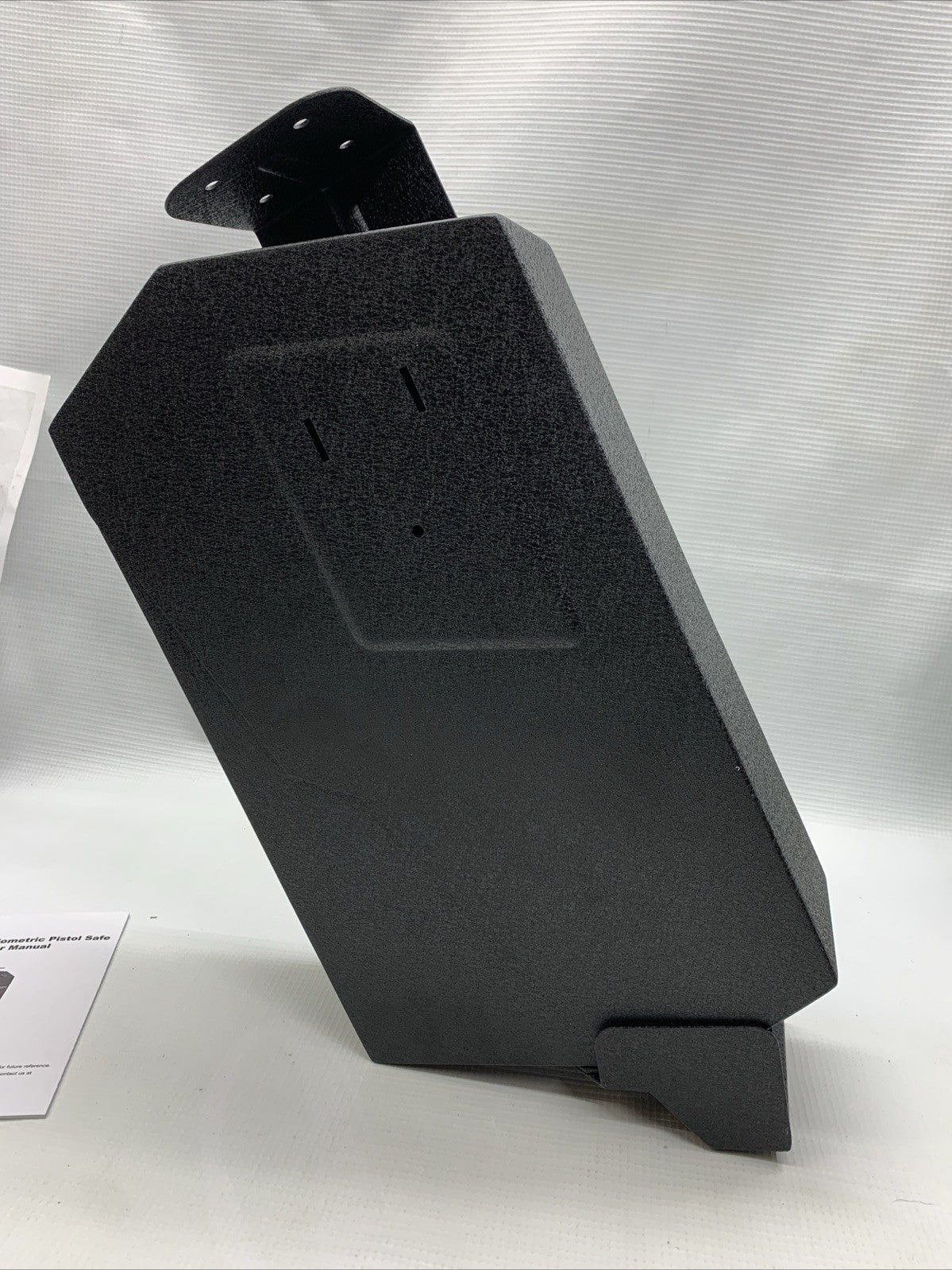 HOLEWOR Mounted Biometric Gun Firearm Safe for Handgun Drop Down Pistol Safe