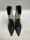 Circus NY by Sam Edelman Women's Yolanda Western Heel Boot Size 6 Black Vanilla