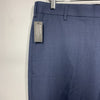 Van Heusen Flex Slim Dress Chino Long Pants Mens 32x32 Ash Navy Flex Waistband