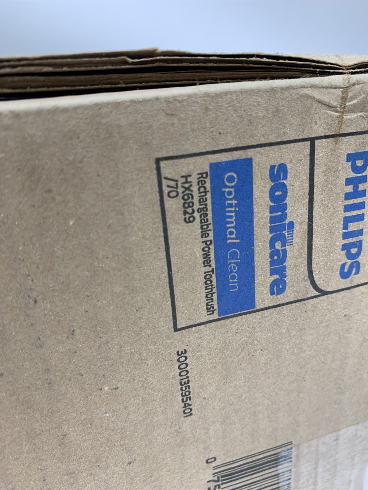 Philips Sonicare Optimal Clean Sonic Rechargeable Toothbrush HX6829/70 - 2 Pack