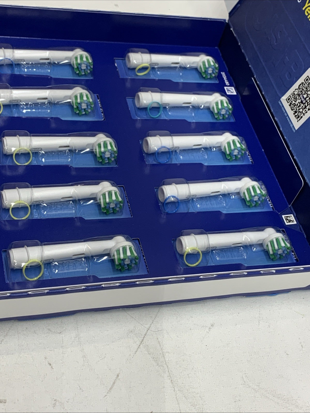 Oral-B Electric Toothbrush Replacement Brush Heads Crossaction X White - 10 Pack