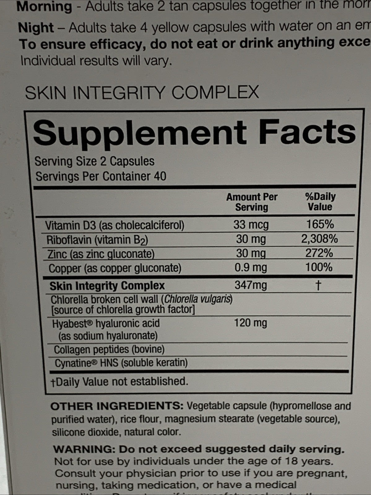 SeroVital Skin Revive 240-count 40 Days Supports Skin Hydration, Energy, Immune