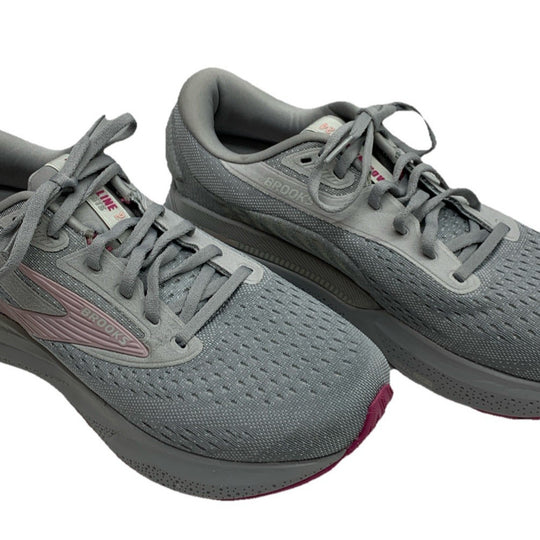 Brooks Adrenaline Sneakers Women's Running Shoes Lace-up Alloy Zephyr 10.5 USED