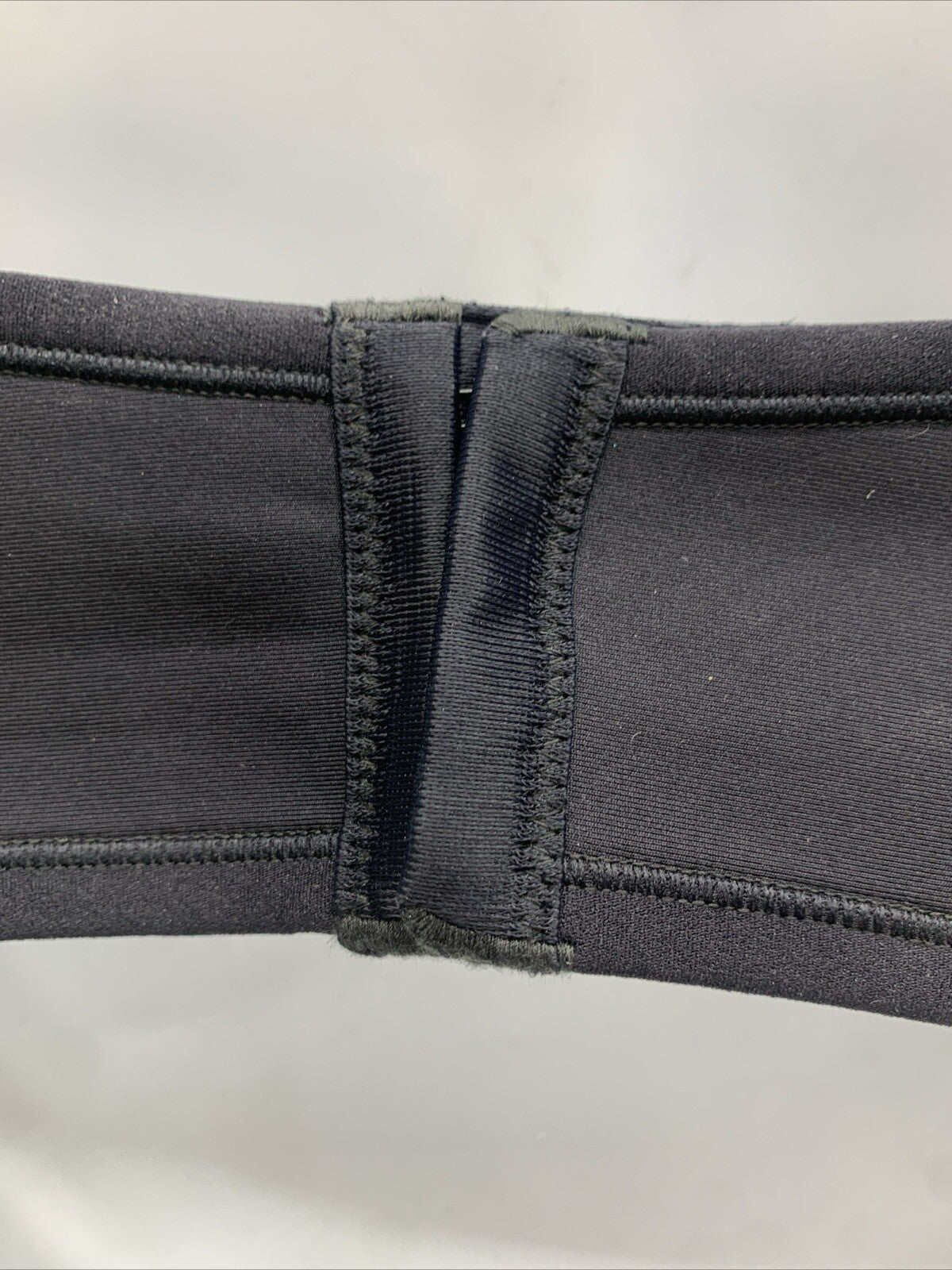 Vanity Fair 74380 Beauty Back Full Figure Strapless Bra 36C Black 4 way Stretch