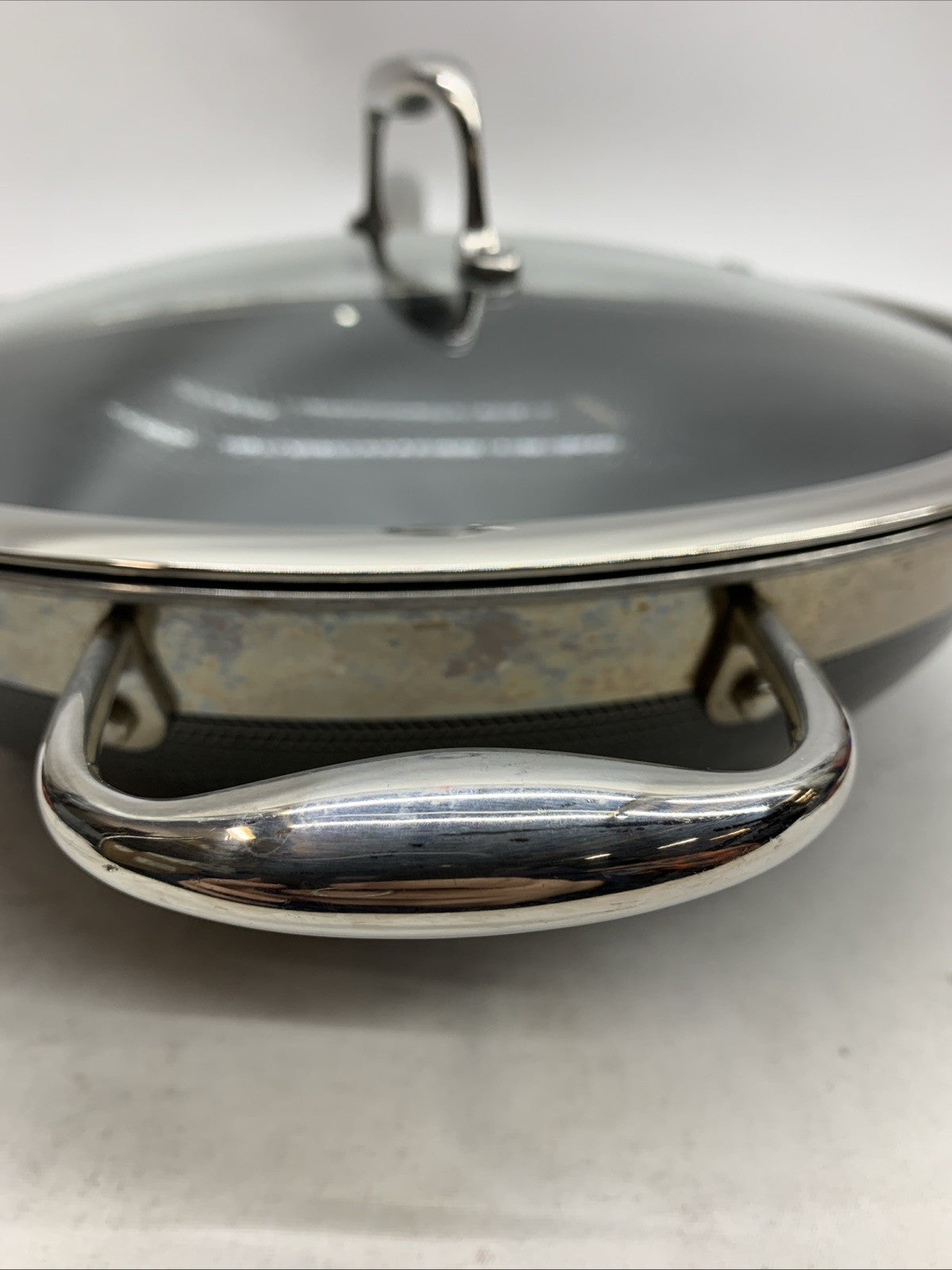 HexClad Hybrid Nonstick Cooking Wok 12