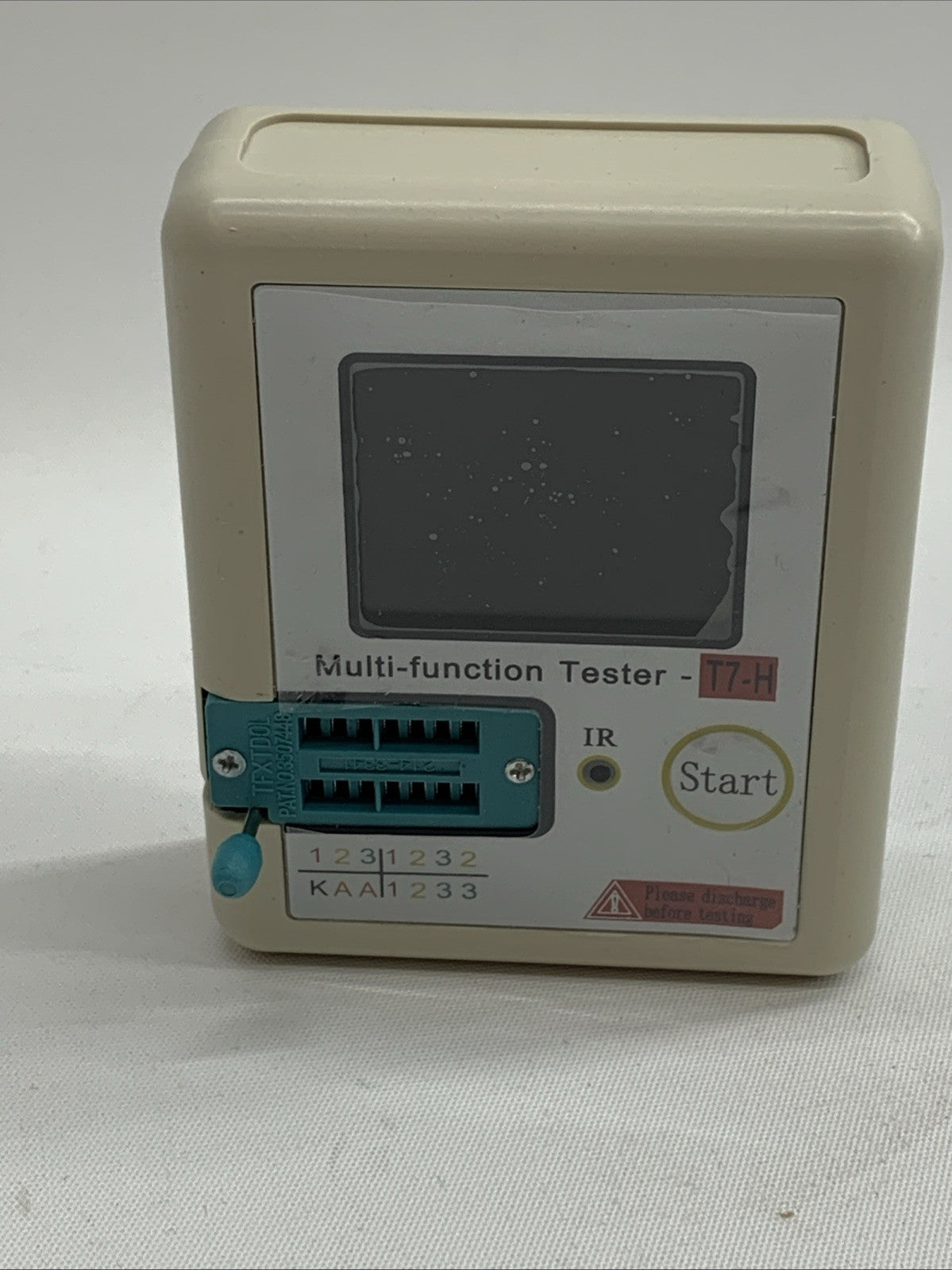 Farb-Bildschirmtester Transistor Tester TFT-Transistor Tester Grafikdisplay P6I1