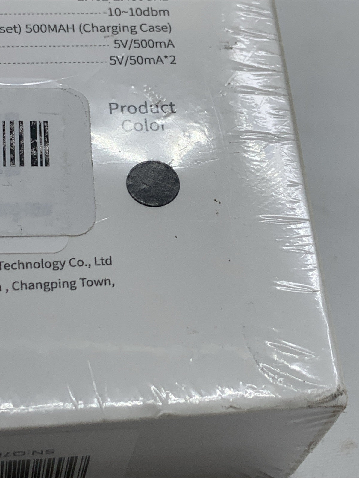 Poounar Q78 True Wireless Sport earbuds Black 5.3 Hi-Fi Sports Running 10~10dbm