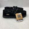 MUK LUKS Paul Printed Berber Suede Moccasin Men's Slipper Black Size 10 Casual
