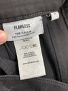 Joe's Jeans Women's The Callie Boot W/Raw Hem Size 29 Black Belt-loop DP2BLK5217