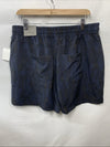 Royalty For Me Techo Men's Large Navy Blue AB001 Tie Dye Short 4 Way Stretch