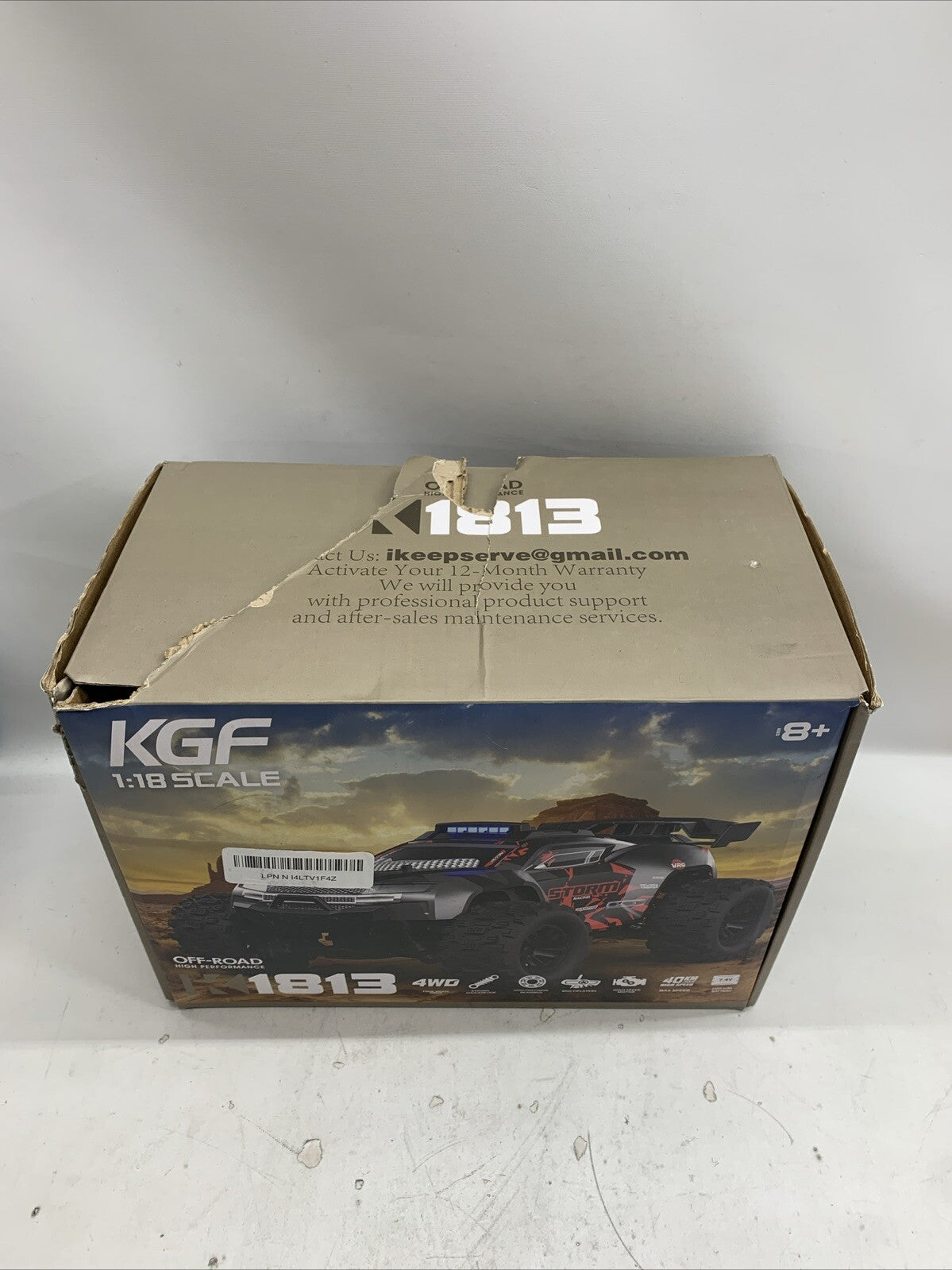 KGF 1:18 REMOTE CONTROL High Performance K1813 Off Road Monster Truck Toys 4WD