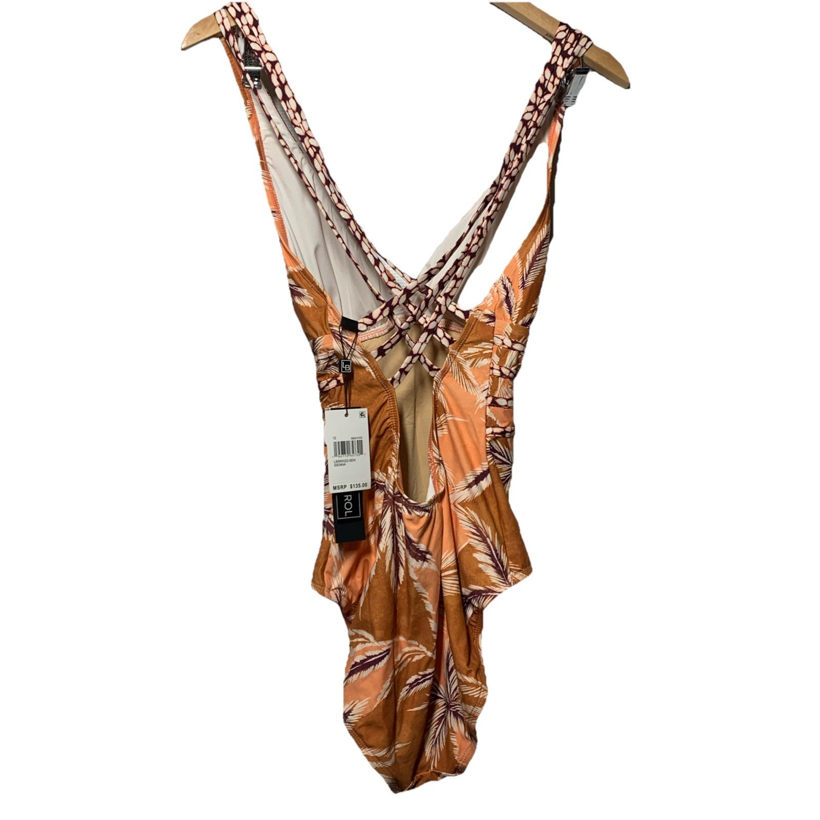 La Blanca Women's Multi Strap Cross Back One Piece Swimsuit Beach Swimwear 12