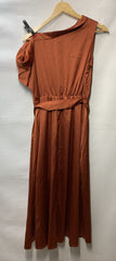 GRACE KARIN Women's Sleeveless One Shoulder Midi Cocktail Party Dress Size Large