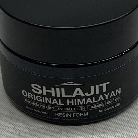 Pure 100% Himalayan Shilajit, Soft Resin, Organic Extremely Potent 30g Lot Of 2