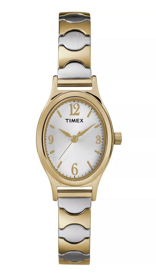 Timex Dress Expansion T263019J Bracelet Wrist Watch for Women Two-Tone Stainless