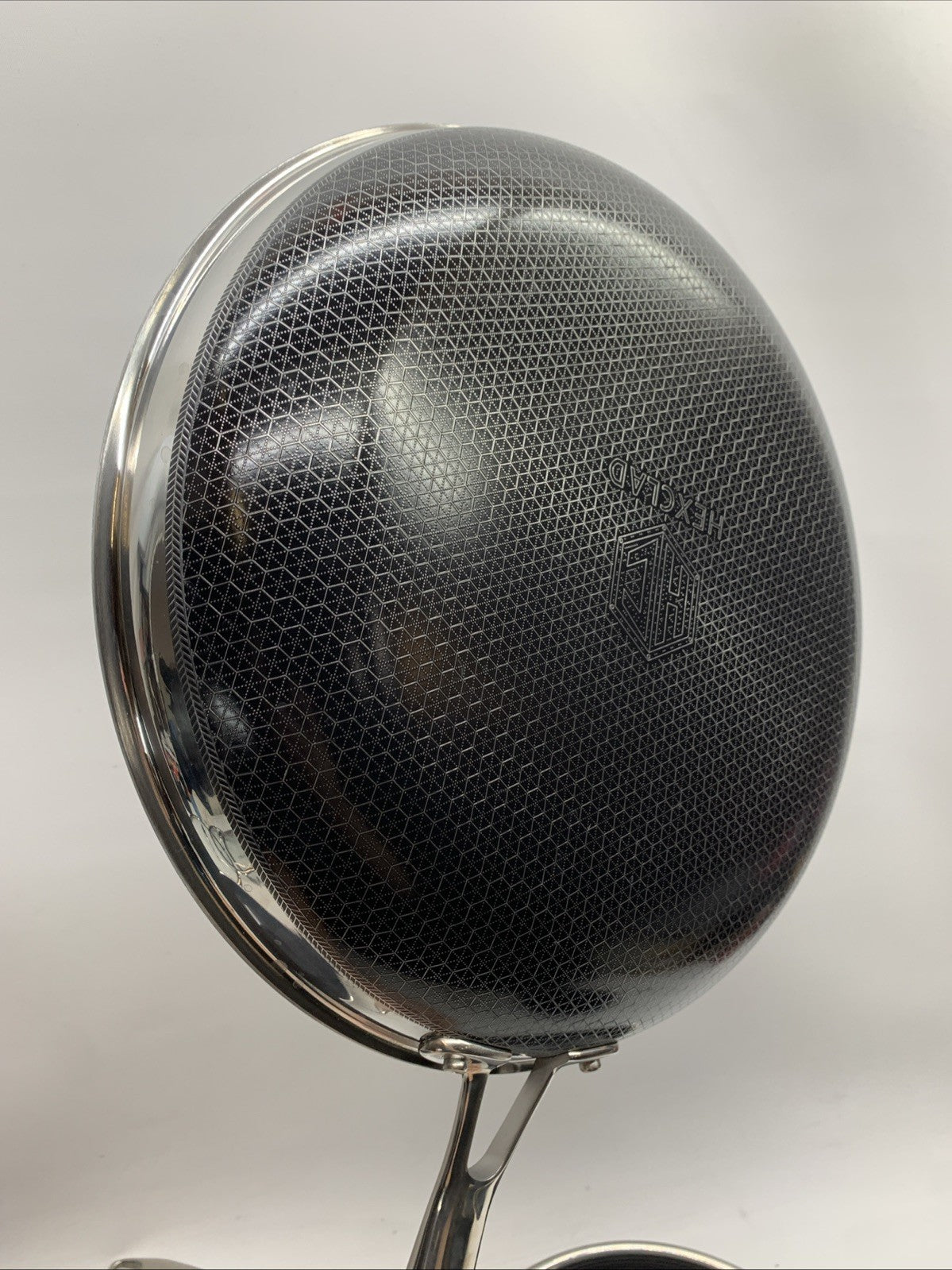 HexClad Hybrid Nonstick 7-Piece Cookware Cooking Pan Set with Lids & Wok - USED