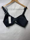 DKNY DK7934 Women's Active Comfort Wire-Free T-Shirt Bra Black Opaque Size 38D