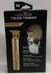 Cutting Edge Men's T-Blade Hair & Beard Trimmer Rechargeable Shaver Bump-Free