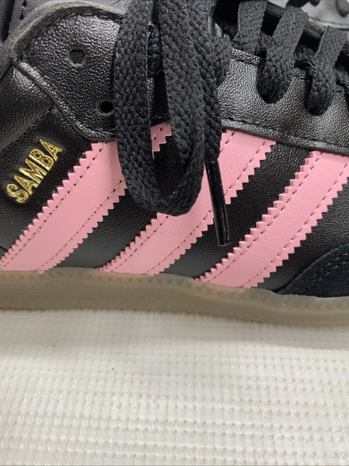 ADIDAS Originals Samba Inter Miami CF Messi Black /Pink Men's IH8157  Size 8.5
