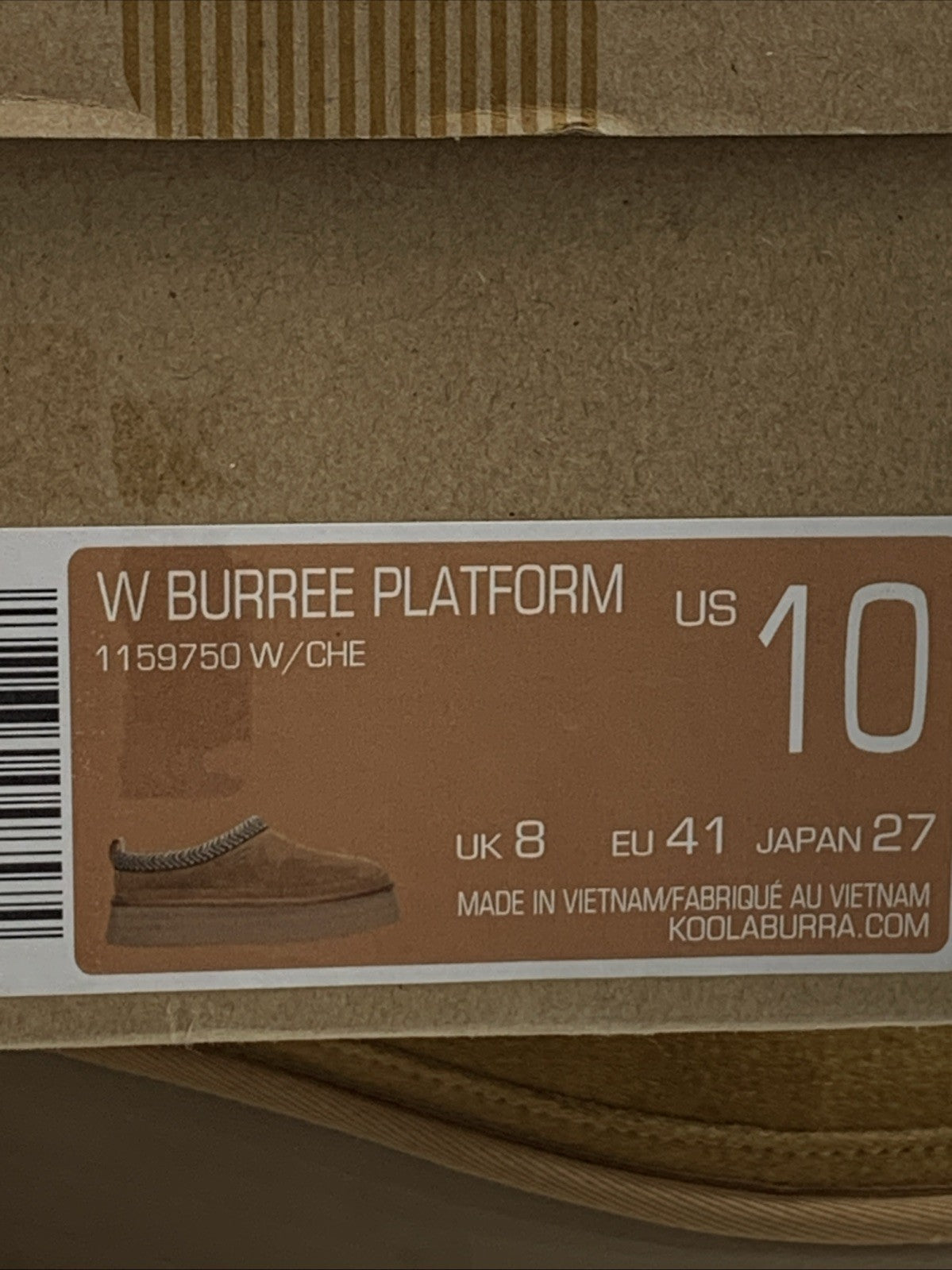 UGG  Women's Clogs Koolaburra Burree Platform Size 10 Slip-on Slipper Shoes