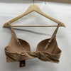 INLYRIC Women's Push Up Bra Front Closure Bras Supportive T-shirt Demi 38C Beige