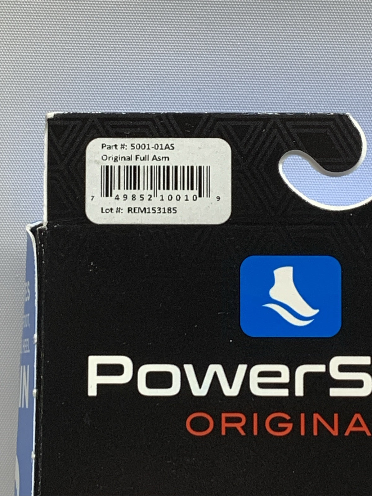 Powerstep Original Blue Full Length Insoles 5001-01AS Men's 3-3.5, Women's 5-5.5