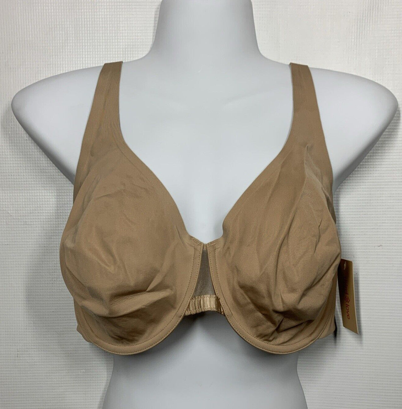 ThirdLove Classic Unlined Bra 40B Warm Taupe T-Shirt Bra Underwire Everyday Comf