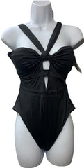 Becca Virtue Color Code Rylie Convertible Bandeau One Piece Swimsuit Size Large