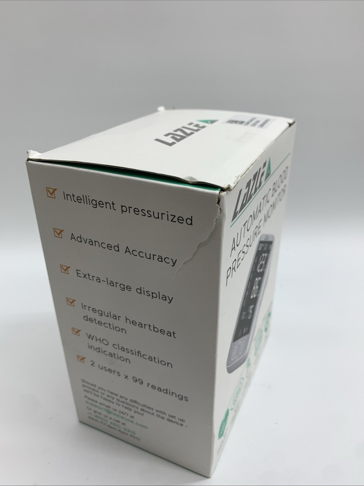 LAZLE Blood Pressure Monitor Automatic Upper Arm Accurate Adjustable JPD-HA101