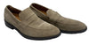 Calvin Klein Men's Jay Pointy Toe Slip-On Dress Loafers Shoes Taupe Size 10