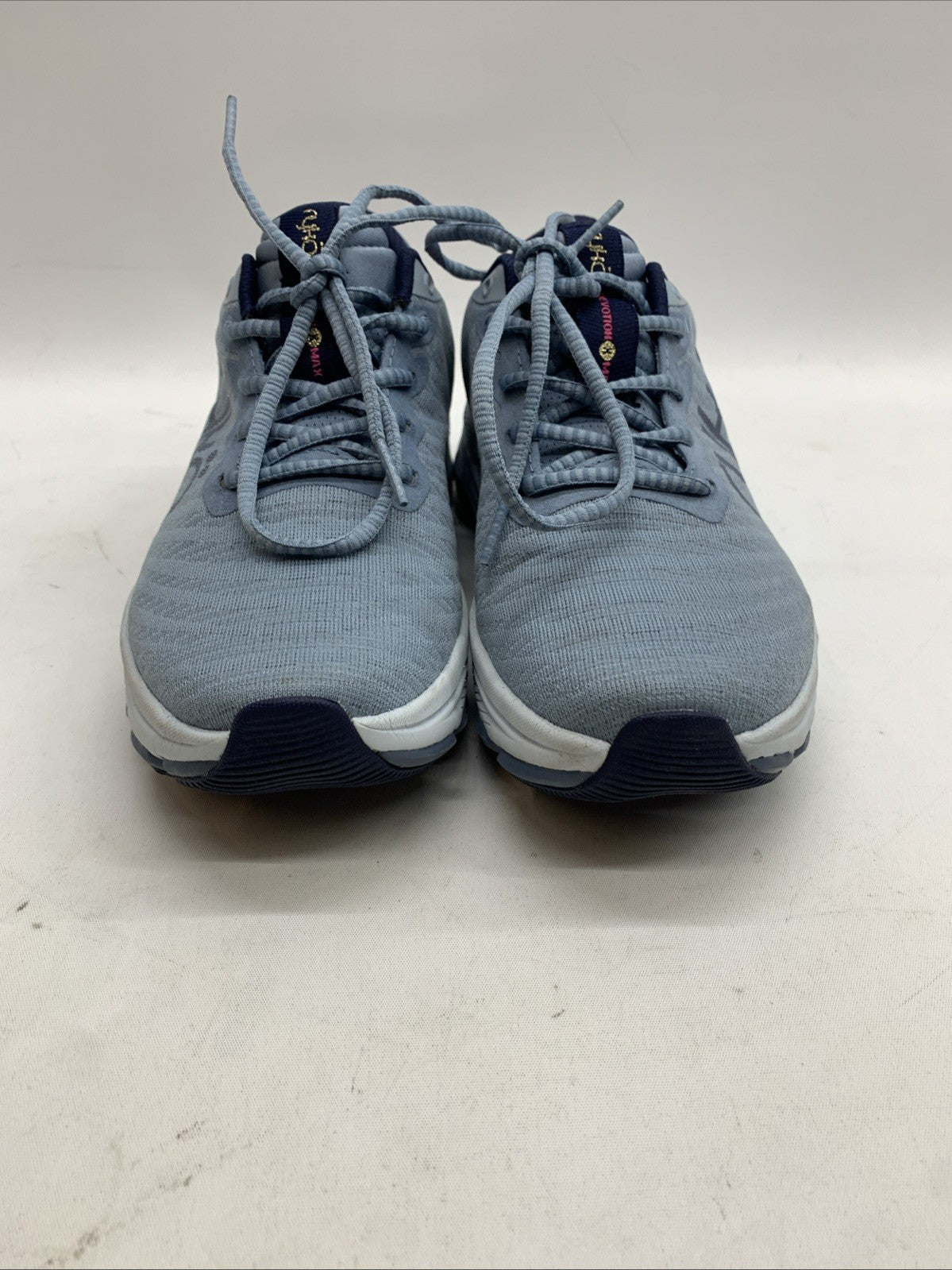 Ryka Women's Devotoin X Max WalkingRunning  Shoe US Size 7W Blue Lace-up Sneaker