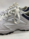 Man's Athleisure Dr. Scholl's Sebastian Sneaker Size 10.5 Wide White Lace-up