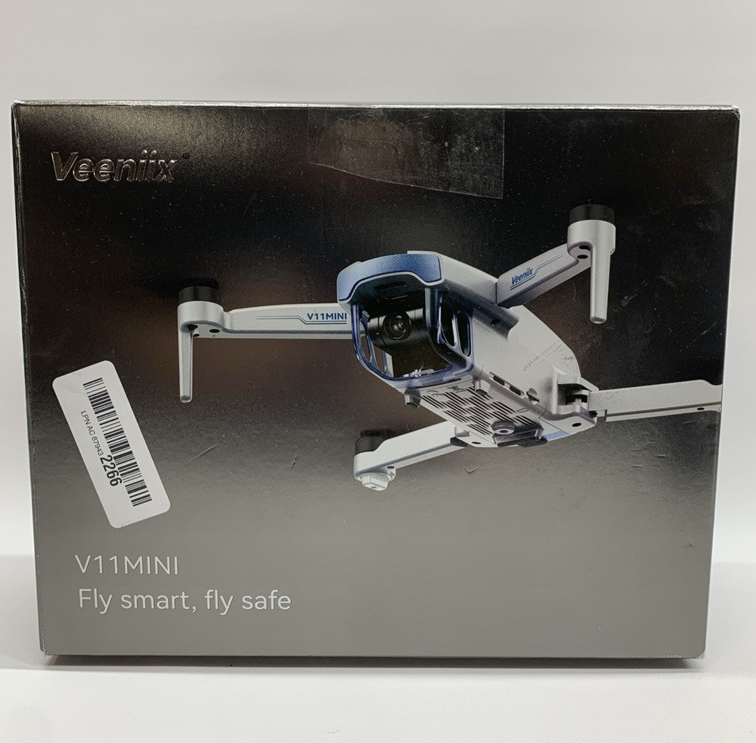 V11MINI Drone with Camera for Adults 4k, 60-Min Flight Time,Under 250g 5GHz Gray