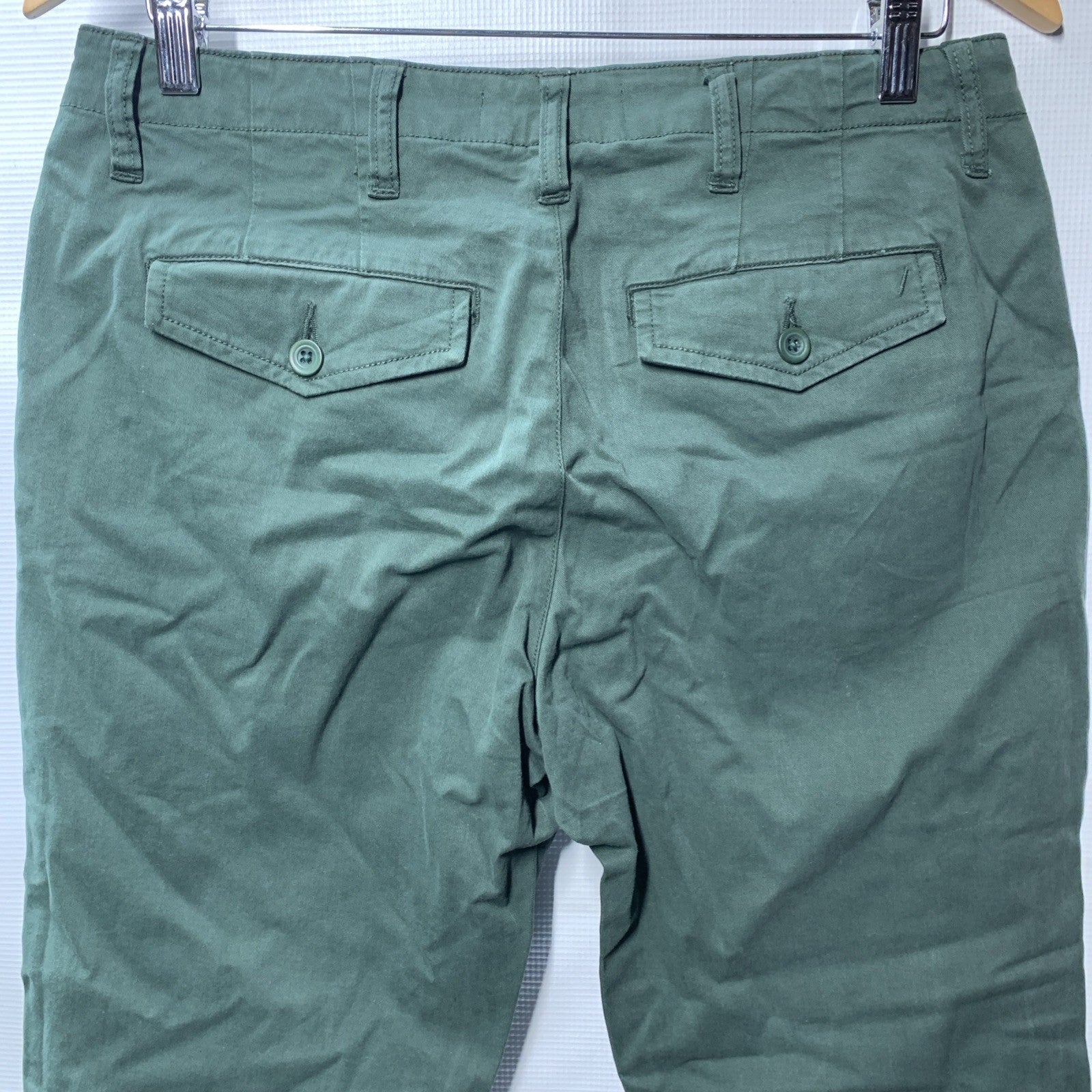 CURRENT/ELLIOTT Women's The Captain Trouser Long Pants CW10161D2A w/Pocket Sz 27