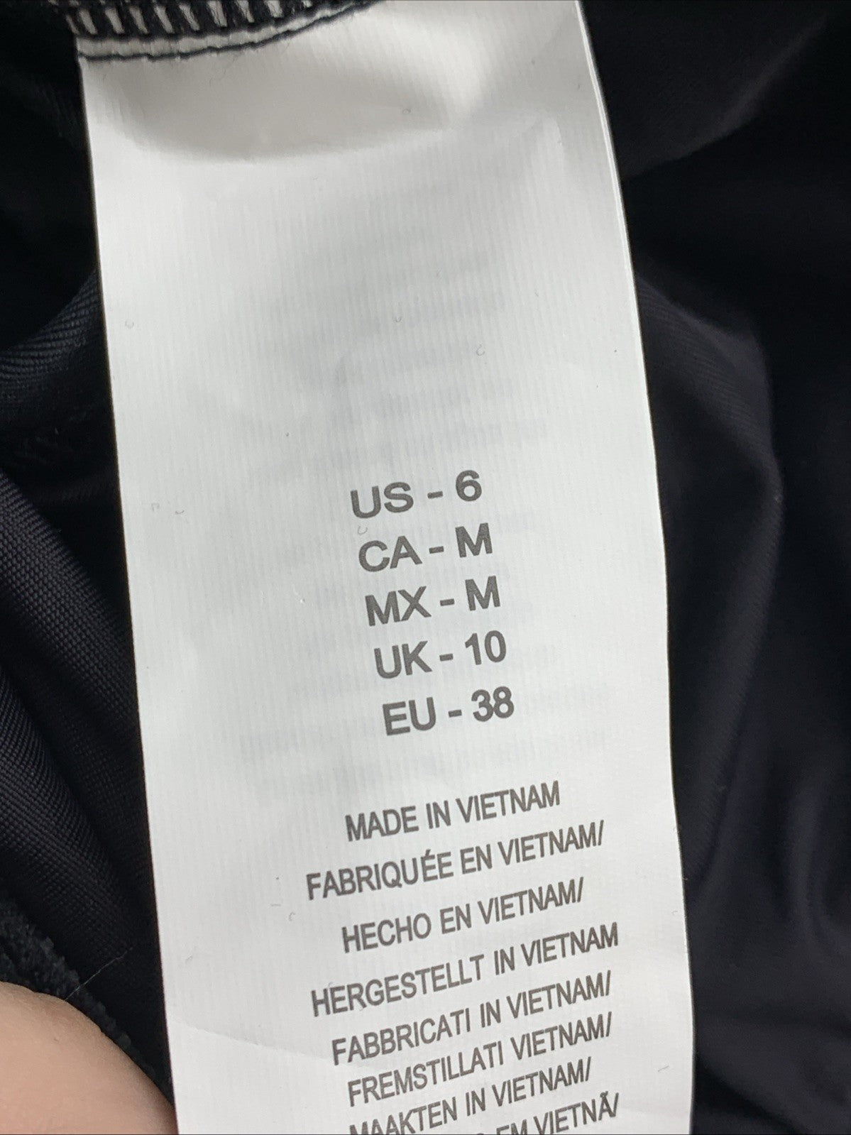 La Blanca Swimsuit Island Goddess Multi-Strap Cross-Back 1-Piece, Size 6, Black