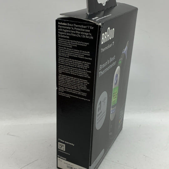 New Braun ThermoScan 7 Ear Thermometer IRT6520BUSV1 for Adults, Babies & Infants
