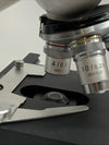 Professional Binocular Microscope with Double Layer Stage Abbe Condenser USED