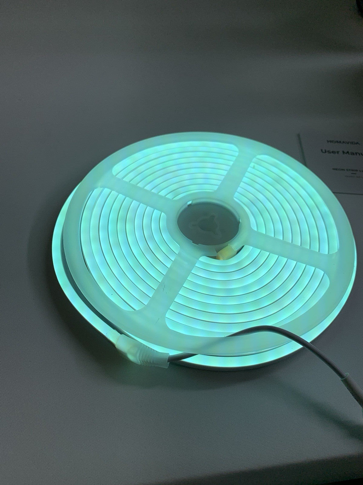 Led Neon Rope Lights 16.4’ Rgb Led Strip Lights with App/Remote Control - 2 Pack