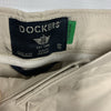 Dockers Weekend Chino Mid Rise Slim Ankle Cotton Khaki Pants Size 31 Long Jean