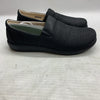 Revitalign Womens Size 9.5 Ridgeway Picasso Black Leather Slip On Comfort Shoe