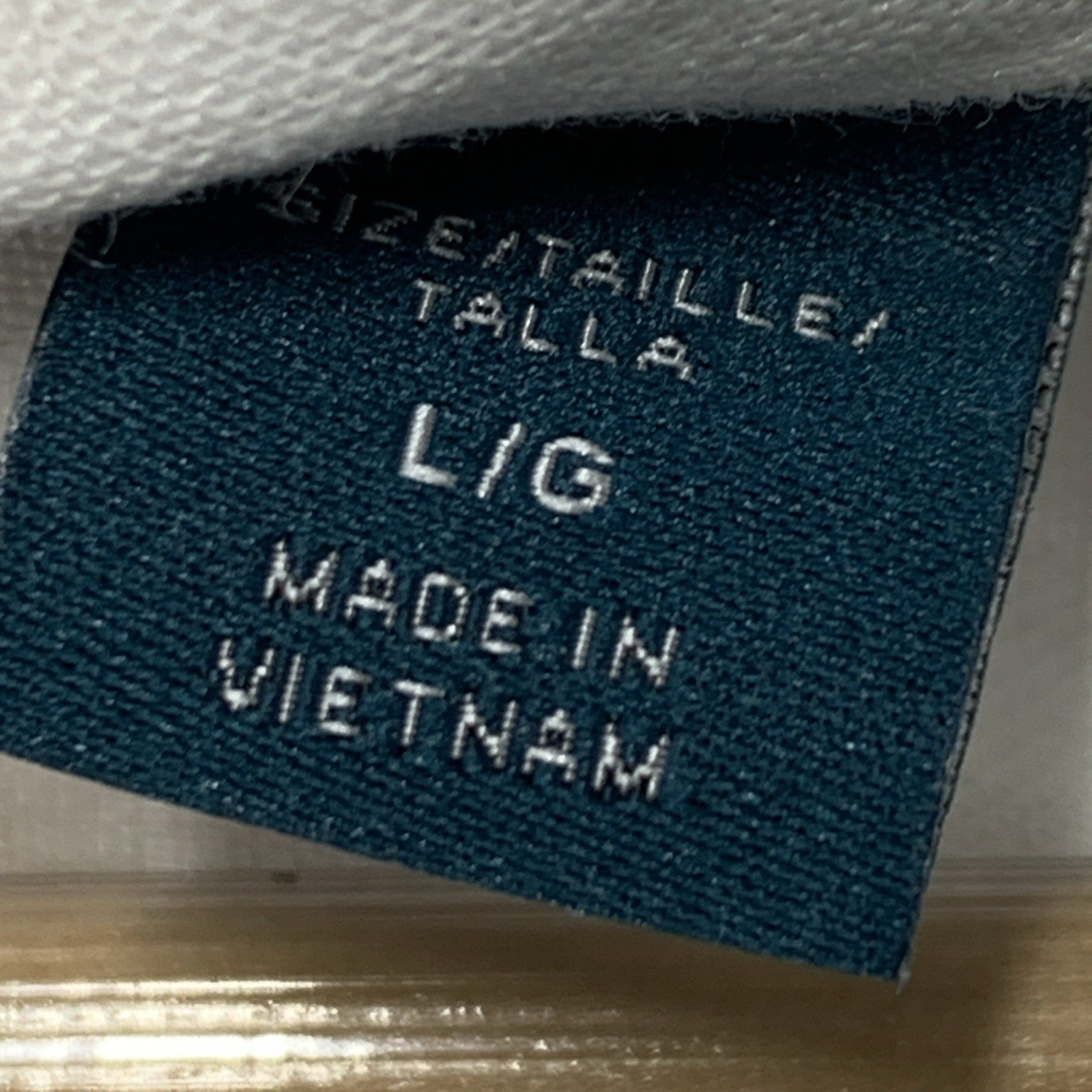 Perry Ellis Mens Roll Sleeve 100% Linen Button-Up Shirt Long Sleeve Size L White